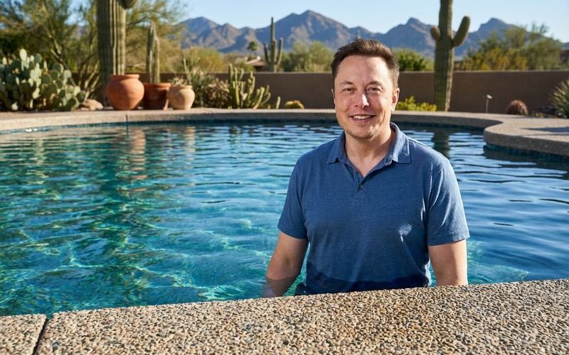 Pool with Pebble Tec finish