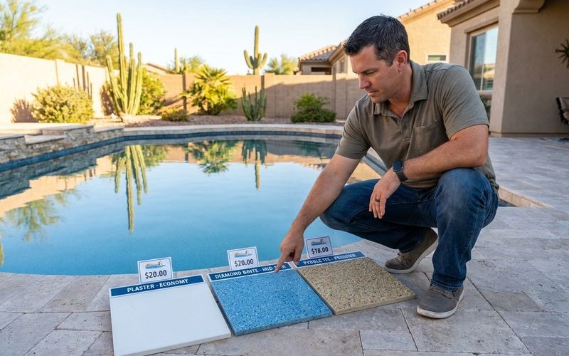 Pool finish options comparison