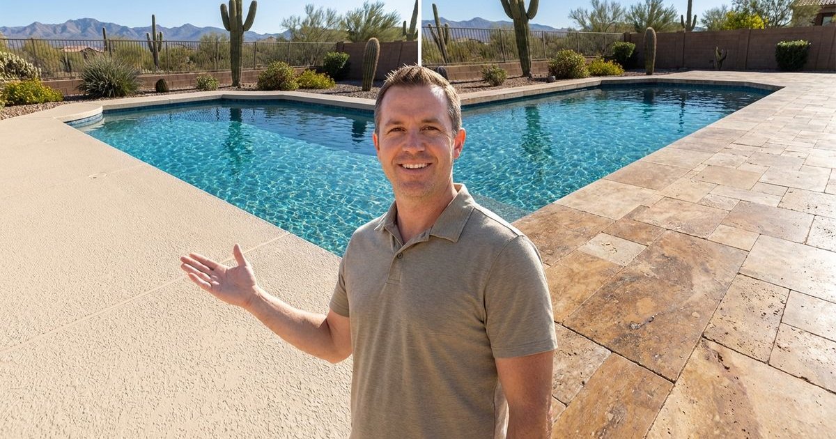 Cool Deck vs pavers comparison for Arizona