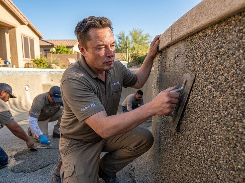 Pebble Tec Installation project 4