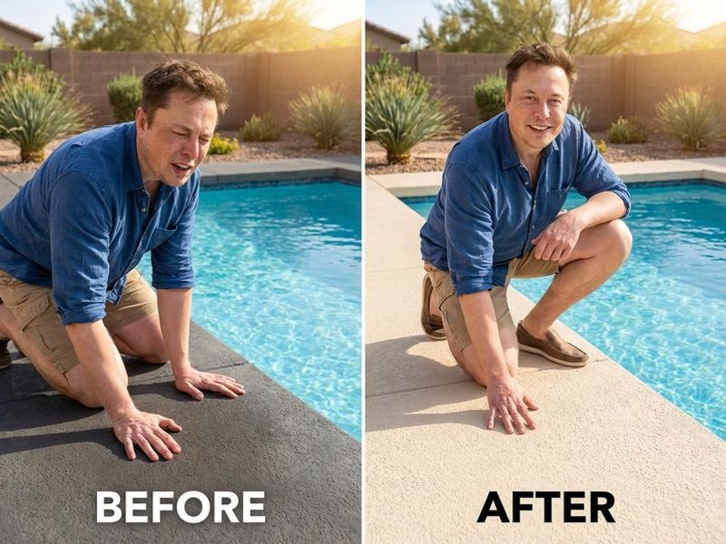 Cool Deck Resurfacing project 4