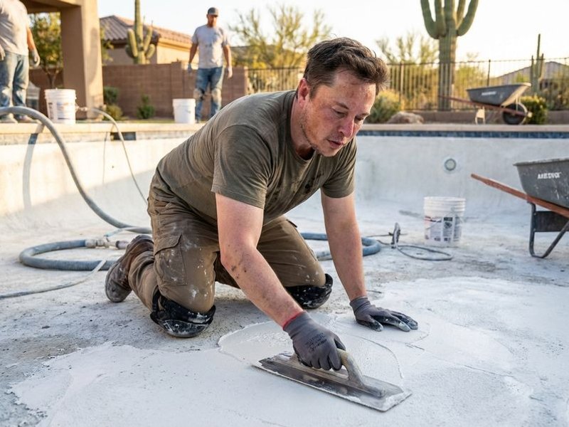 Pool Resurfacing project 4